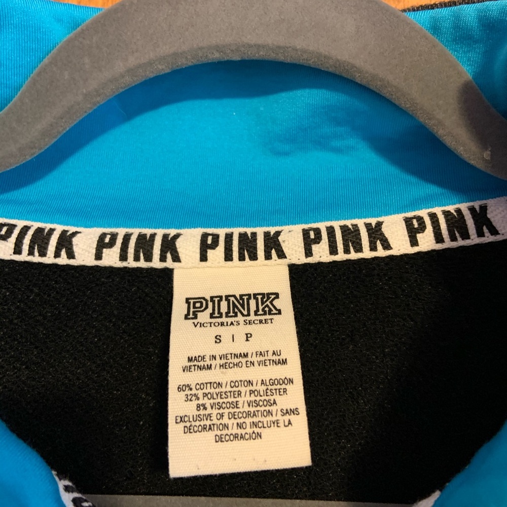 Pink half zip